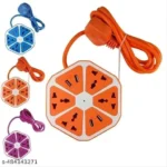 Hexagon Extension Cord with 4 USB Port & 4 Socket
