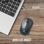 Quantron Wireless Mouse QMU 530 | Upto 1200 DPI | High Precision, Power Saving Mode, Comfortable & Lightweight, for Mac | Laptop | Computer