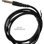 plug male 6.35 mm to stereo 4 pole 3.5 mm male for guitar, computer, microphone, mixers DJ sound 3m AUX Cable (Compatible with Mobile, Laptop, Tablet, Mp3)