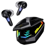boAt Immortal 131 TWS Earbuds for Gaming w/ 40H Playtime, BEAST Mode & RGB LEDs (Black Sabre)